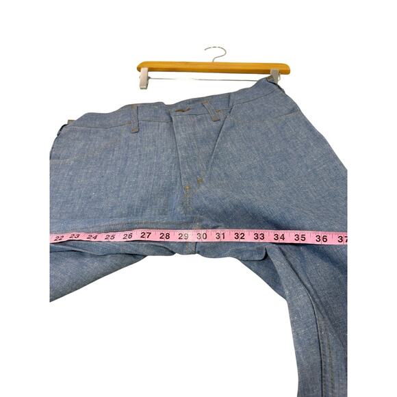 Vintage JCPenney The Flare Jean Light Wash Denim Men’s Size 36X29 New - Picture 6 of 6